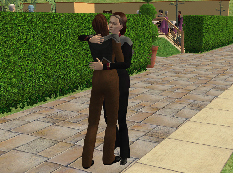 Mother and daughter